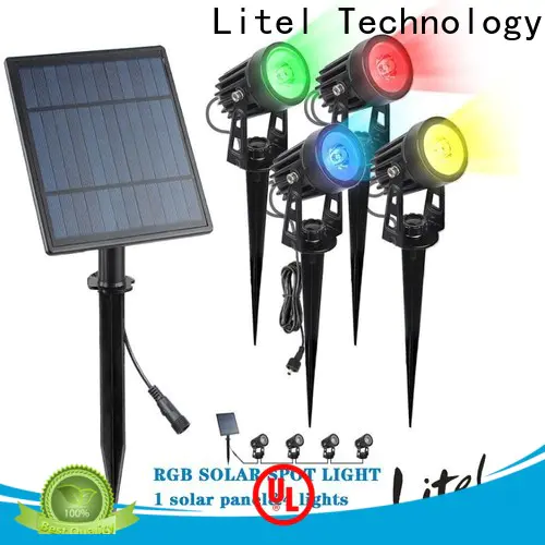 Litel Technology flame best solar garden lights lights for gutter
