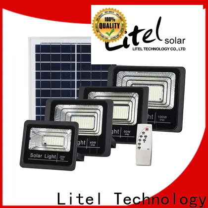 Litel Technology durable best solar led flood lights for porch