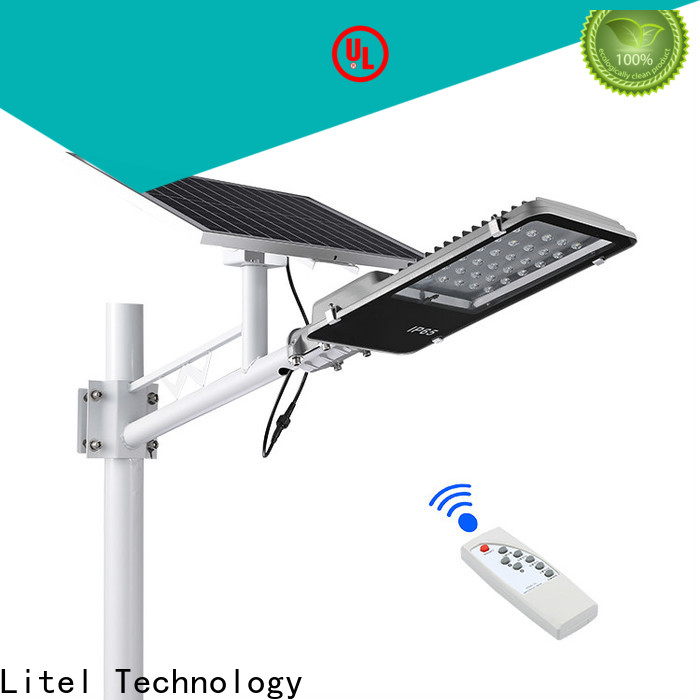 Litel Technology 18 Вт Солнечная Светодиодная уличная свет на заказ для желоба