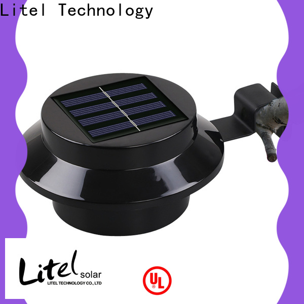 Lámparas de Jardín Solar Montadas en La Pared De Tecnología de Litel Comprar Para El Lugar De Aterrizaje