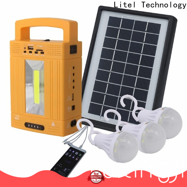 Technologia LITEL Custom Solar System Oświetlenie Cena fabryczna dla Ganek