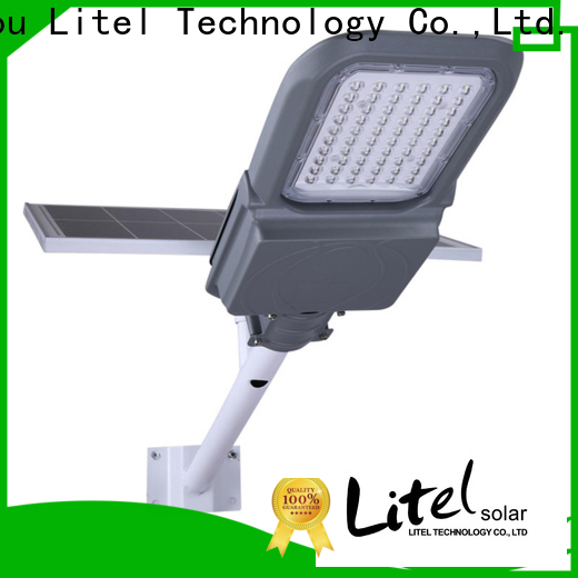 LITEL Technology Wireless Solar Led Street Light Fixture Custom dla krajobrazu