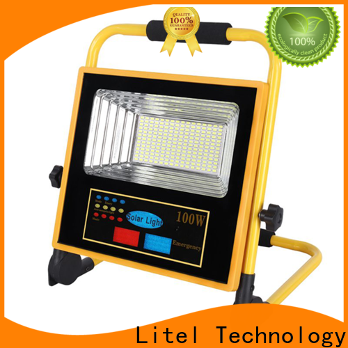 Litel Technology hot-sale solar flood lights by bulk for workshop