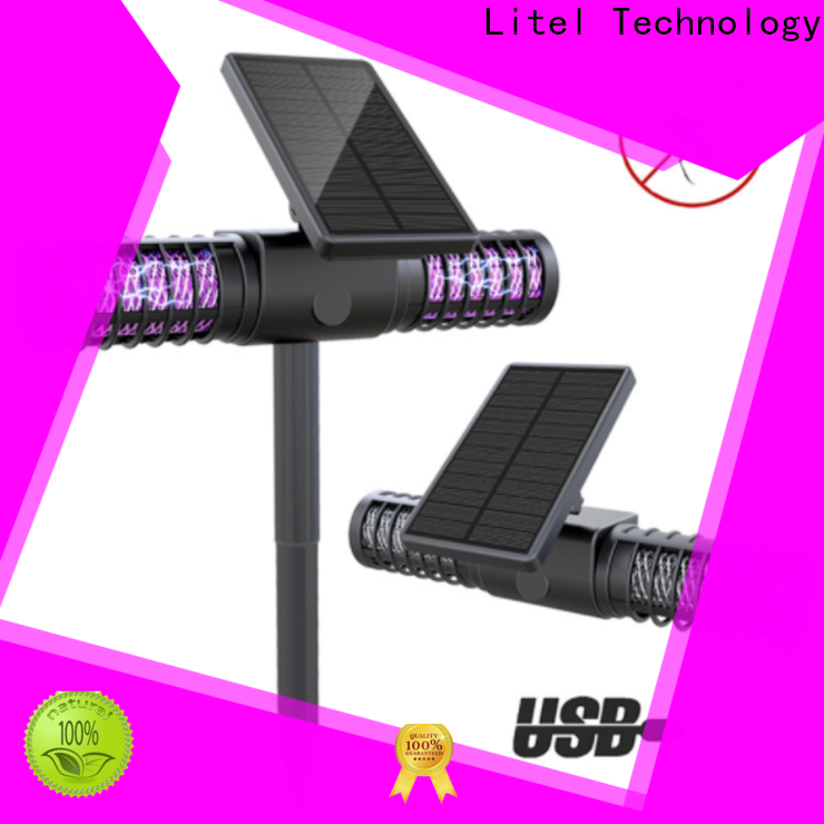 Litel Technology Patio Solar Panel Garten Lichter Lichter für Rinne
