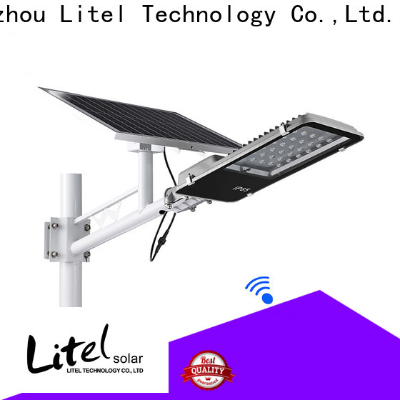 Litel Technology LED Sensor Solar Street Light Project bei Rabatt