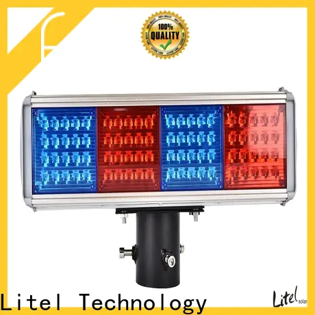 Litel Technology solar solar powered traffic lights top brand for high way