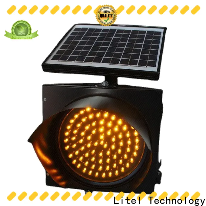 Litel Technology solar powered traffic lights suppliers at discount for warning