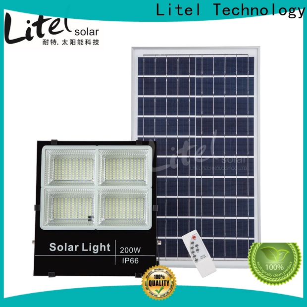 Depo için Litel Teknoloji Güneş LED Taşkın Işık
