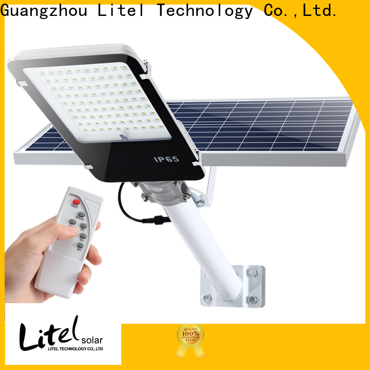 Litel Technology low cost best solar street lights sensor remote control for garage