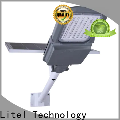 Litel Technology wall mounted solar street light project at discount for street