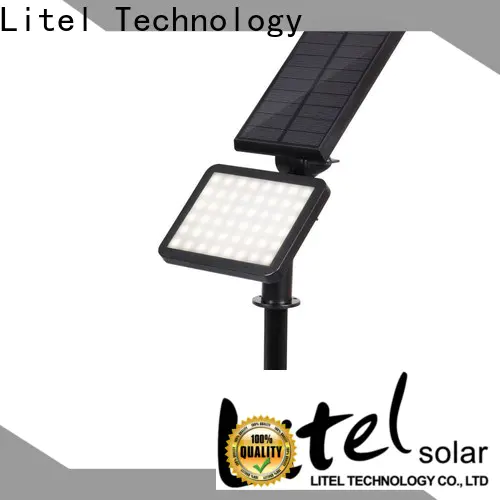 Litel Technology waterproof solar garden wall lights lamp for garden