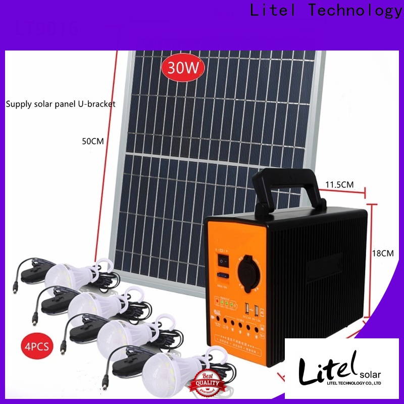 Technologia LITEL Hot Sprzedaż Słoneczny system oświetlenia hurtowego dla stodoły