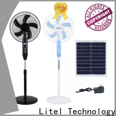 Litel Technology hot-sale solar powered fan with good price for house