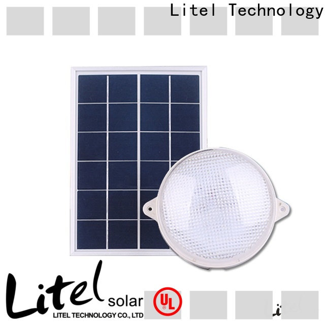 Litel Technology Heißer Verkauf Solarbetriebene Deckenleuchte-Bulk-Produktion für Alarm