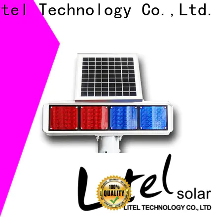 custom solar powered traffic lights powered at discount for alert