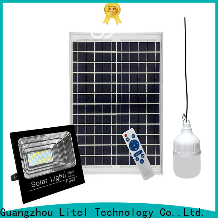 Litel teknolojisi En kaliteli güneş enerjili sel ışıkları garaj için toplu üretim