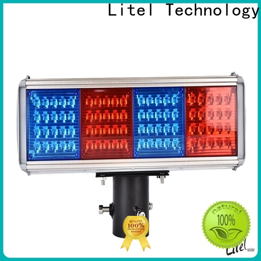 Технология Litel Technology Солнечные светильники Горячие продажи для предупреждения