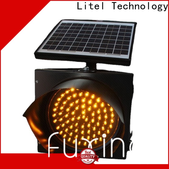 Технология Litel, мигание солнечных светодиодных светофоров.