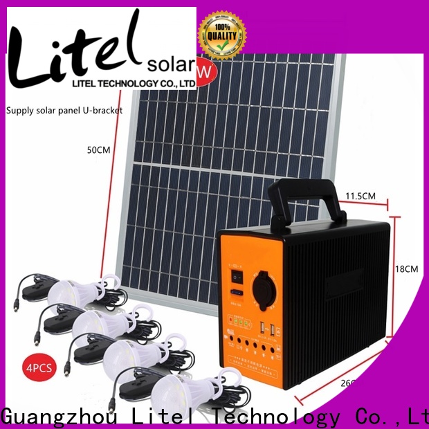 Litel teknolojisi Özel güneş aydınlatma sistemi garaj için toplu üretim