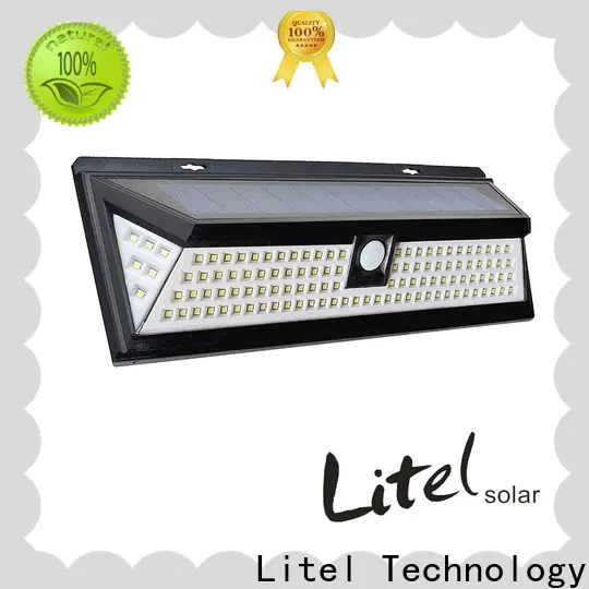 Litel Technology wall mounted bright solar garden lights abs for garden