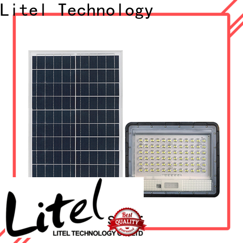 Litel Technology Remote Control Solar Flood Light屋外バルク生産