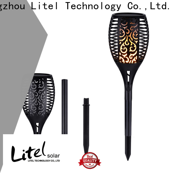 Litel Technology Pole Solar Garden Lights abs芝生用