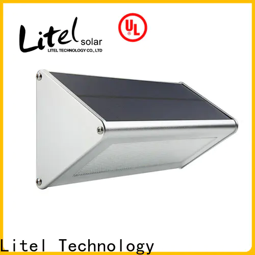 Litel Technology wall solar led garden light motion for landing spot