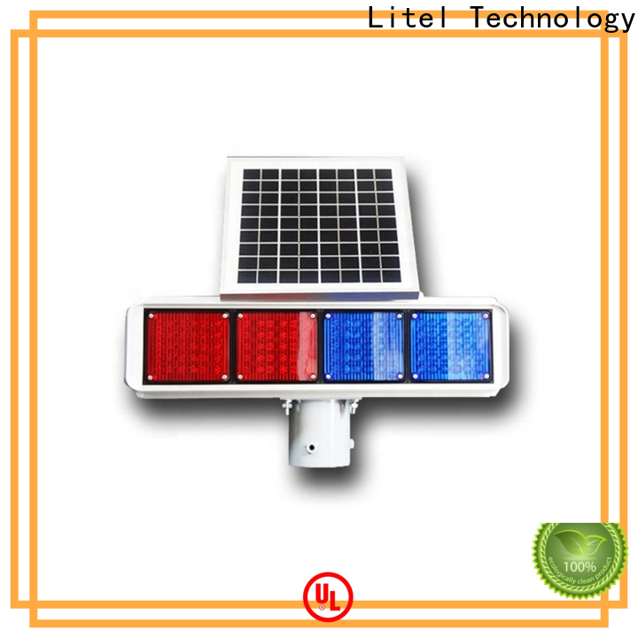 Litel Technology Solar Powered Transph Lightsの警告のための熱い販売