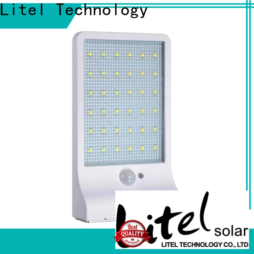 Litel Technology Wall Geted Solar LED حديقة الخفيفة الخطوة للمناظر الطبيعية