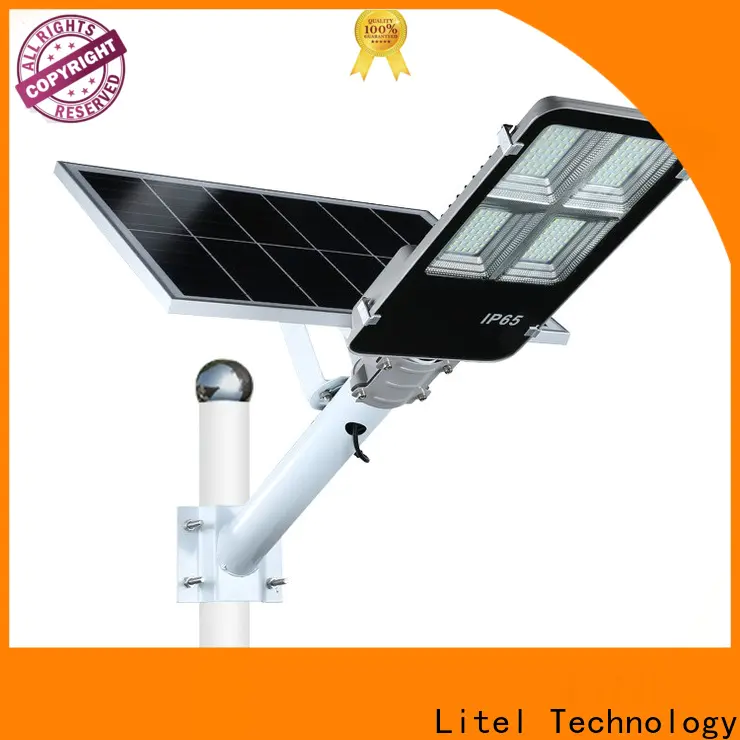 Litel Technology Популярные солнечные уличные фонари Жилой датчик дистанционного управления для сараев