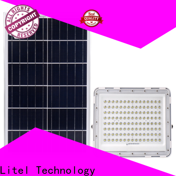Litel Technology Mejores Luces de Inundación LED Solar para Taller