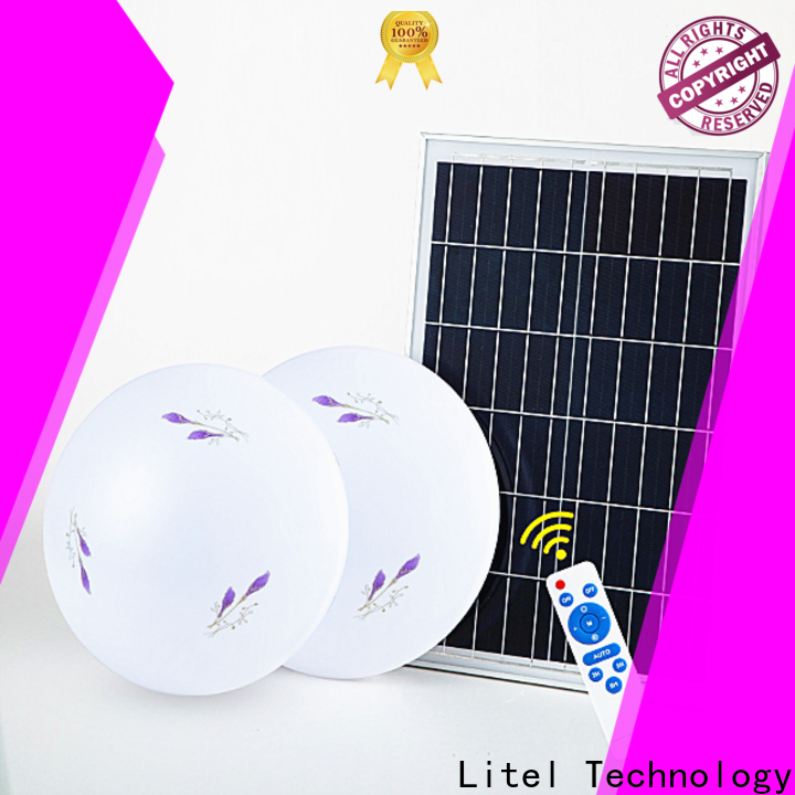 Litel Technology بخصم ضوء السقف بالطاقة الشمسية في الهواء الطلق للطريقة العالية