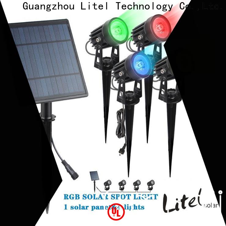 Litel Technology Wireless Solar Garden Light Power para Wutter