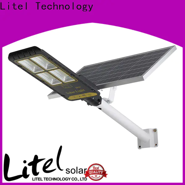Technologia LITEL Tanie koszty Najlepsze światła Solar Street Lights Lumber for Warehouse