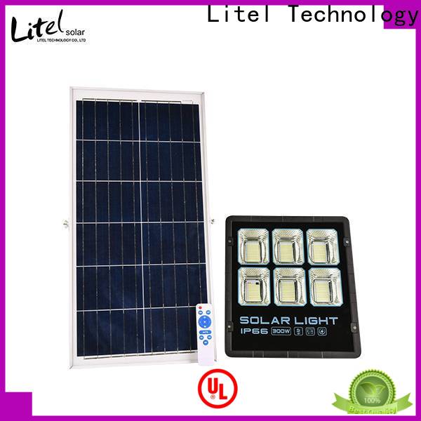 Litel Technology remote control solar powered flood lights inquire now for barn
