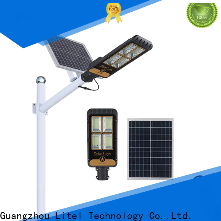 outdoor solar powered street lights residential popular easy installation for factory