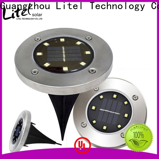 Litel Technology wall mounted solar led garden lights decoration for landscape