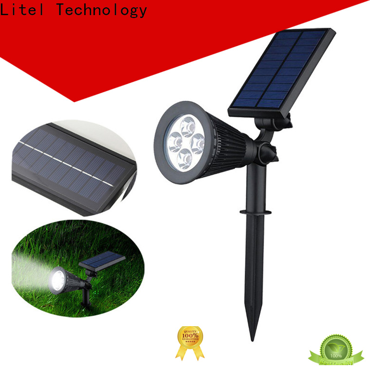 Litel Technology wall mounted solar garden lights sensor for lawn