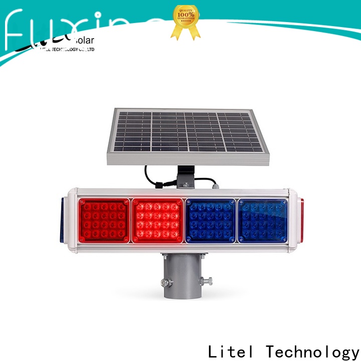 Litel Technology solar solar led traffic lights bulk production for alert