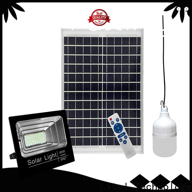 Litel Technology hot-sale solar flood lights outdoor bulk production for porch