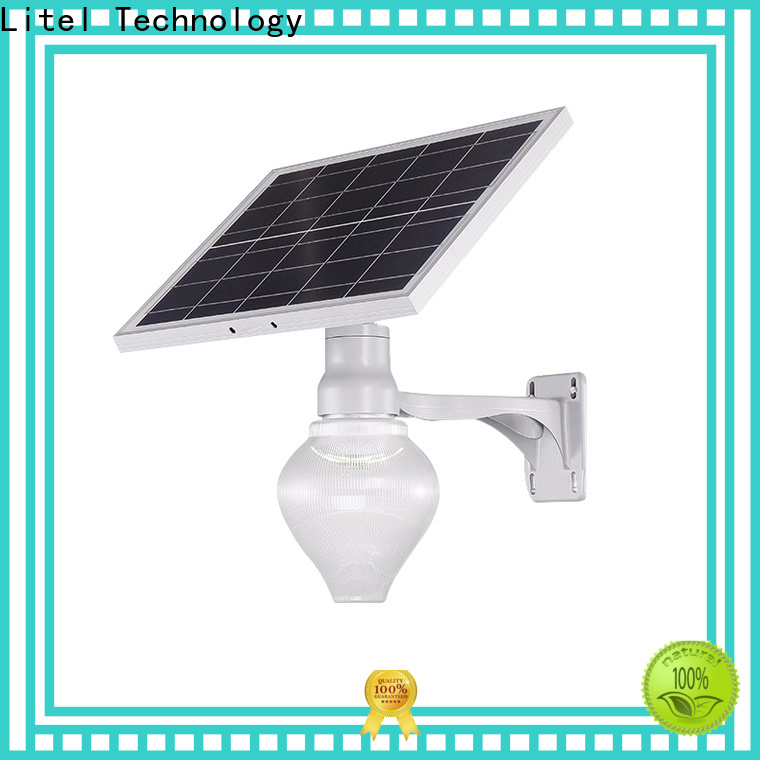 Litel Technology wireless solar panel garden lights for lawn