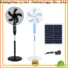 excellent solar powered fan controllight with good price for warehouse