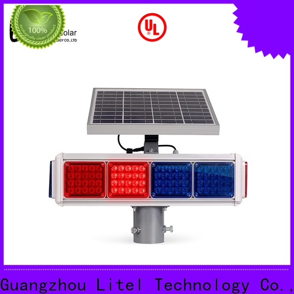 Litel Technology ODM solar powered traffic lights bulk production for high way