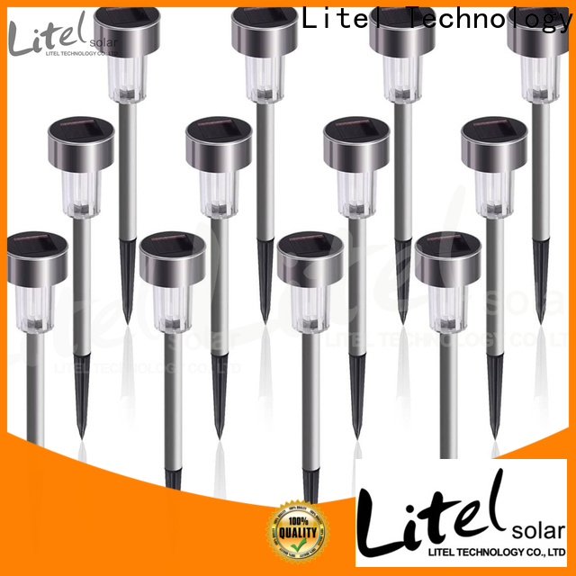 Litel Technology porch bright solar garden lights lamp for landing spot