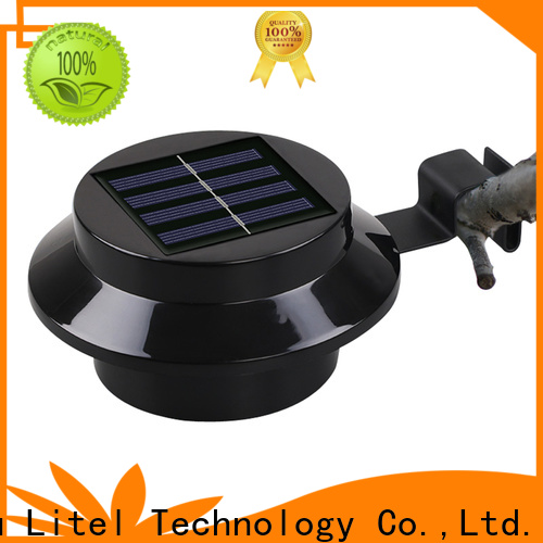 Litel Technology lumen bright solar garden lights wall for gutter