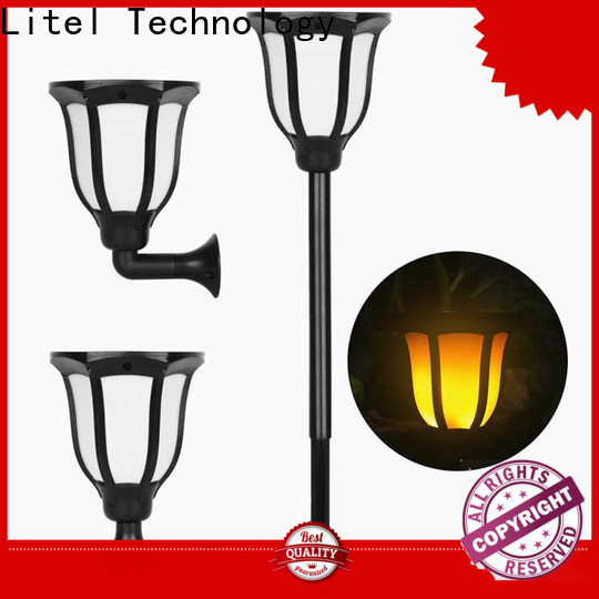 Litel Technology wireless solar powered garden lights bridgelux for landing spot