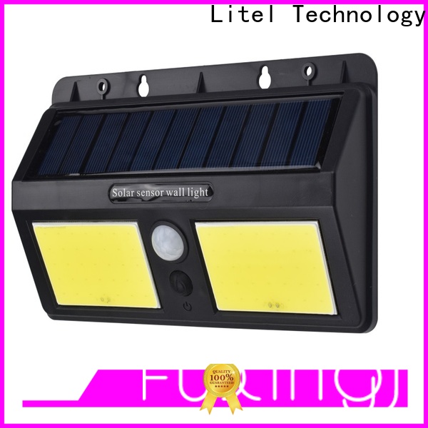 Litel Technology wireless hanging solar garden lights security for gutter
