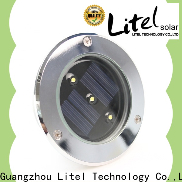 Litel Technology wireless bright solar garden lights flame for landscape