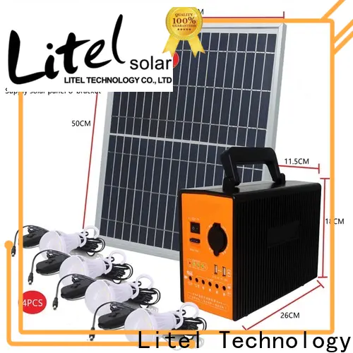 Litel Technology cob solar street light bulk production for warehouse