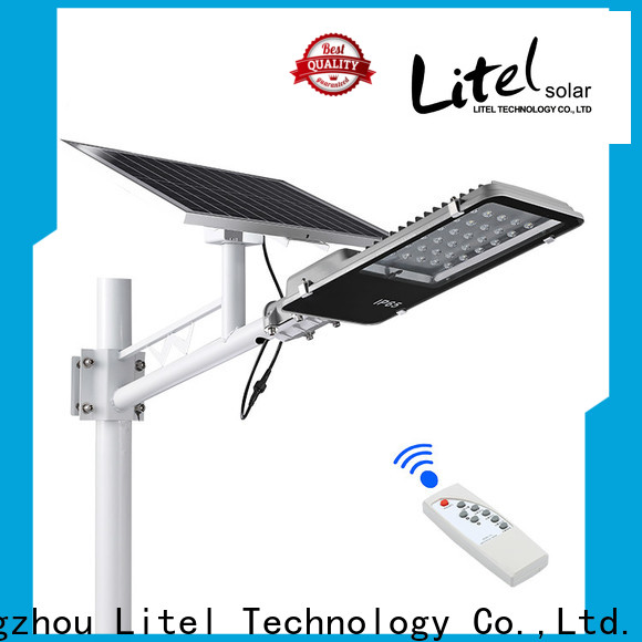 Litel Technology solar led street light fixture custom for project